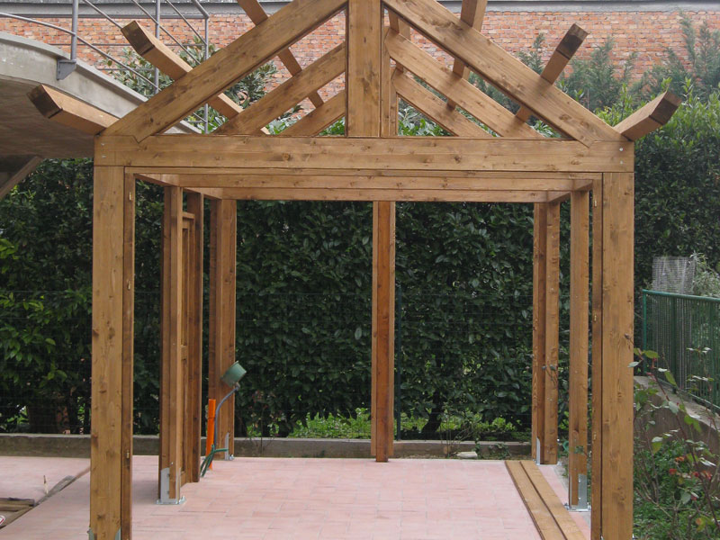 Realizzazione casette in legno